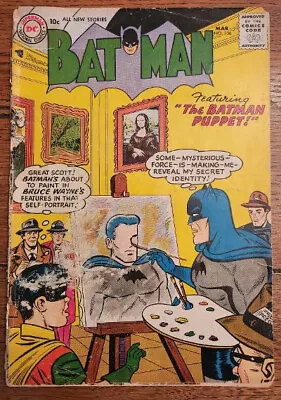 Buy Batman #106 DC Comics 1957 Sheldon Moldoff Mona Lisa Painting - G • 36.10£