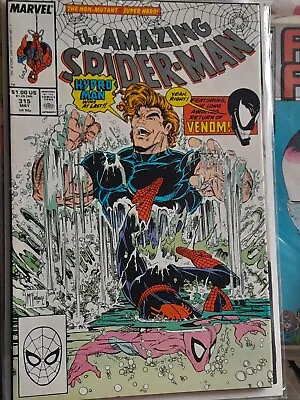 Buy The AMAZING SPIDER-MAN # 315 Marvel Comics 1st VENOM COVER Cameo McFarlane! 1989 • 56£