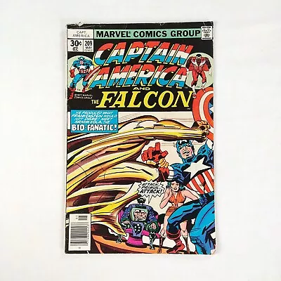 Buy Captain America And The Falcon #209 Newsstand (1977 Marvel Comics) • 4.01£