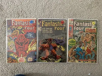 Buy 1965 Fantastic Four #43 4.0 #77 3.0 #102 2.5| Marvel Comics Group. Lot. See Pics • 51.27£