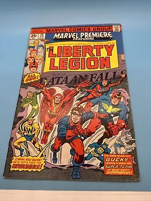 Buy Marvel Premiere #29 Marvel-1976 1st Modern Patriot Liberty Legion VG • 7.88£