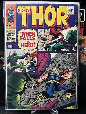 Buy Thor #149 (1968) - Origin Of Black Bolt 6.0 FN • 19.99£