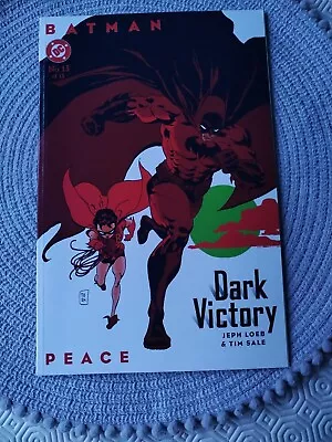 Buy Batman Dark Victory #13(of 13) VF/NM Jeph Loeb Tim Sale 1st Print DC Comics  • 10£