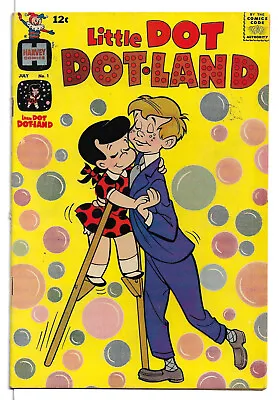 Buy Little Dot Dotland #1 (Harvey) July 1962, 12¢ Cv Price, Richie Rich, Little Lulu • 35.58£