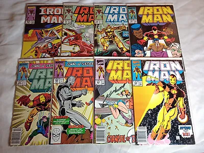 Buy Iron Man #201,217-218,248,251-253,256 Marvel Comics • 19.06£