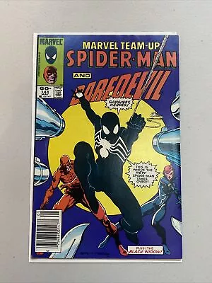 Buy Marvel Team-Up #141 (1984) Key - 2nd App Black Suit VF-/VF • 71.15£