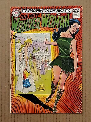 Buy Wonder Woman #179 1st Appearance I-Ching And Dr. Cyber DC 1968 VG- • 31.97£