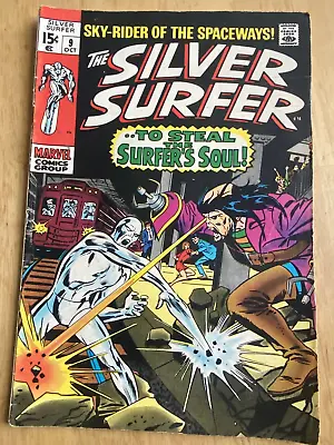 Buy Silver Surfer #9 1969 FN+ Cent Copy • 30£