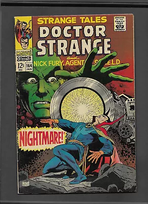Buy Strange Tales #164 (1951 Series) Fine (6.0) [Doctor Strange / Nick Fury] • 22.91£