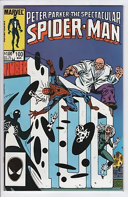 Buy SPECTACULAR SPIDER-MAN #100 - 7.5 - WP - VS Kingpin - Black Cat - The Spot  • 2.96£