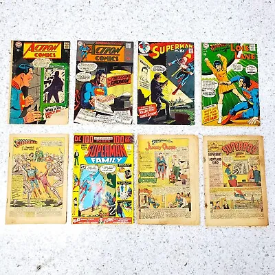 Buy [LOT OF 8] Vintage Action Comics/Superman Family Lois Lane Books #355 #380 #230 • 23.63£