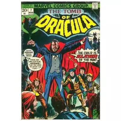 Buy Tomb Of Dracula (1972 Series) #7 In Fine + Condition. Marvel Comics [k. • 29.36£