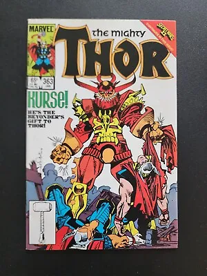 Buy Marvel Comics The Mighty Thor #363 January 1986 Thor Becomes Frog • 4.02£
