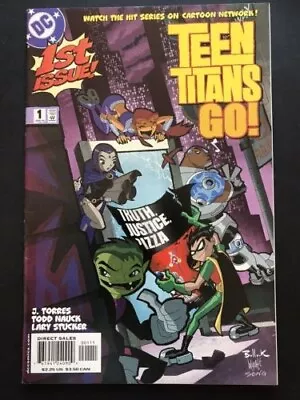 Buy DC Comics Teen Titans Go ! #1 2004 Low Print Run Rare  • 49.99£