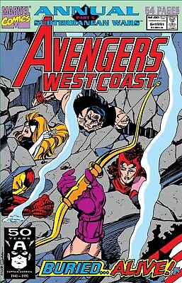 Buy West Coast Avengers Annual #6 (VFN)`91 Thomas/ Various • 4.95£