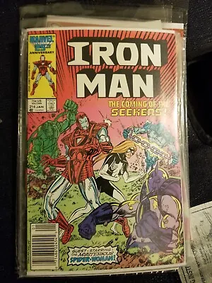 Buy Iron Man, Marvel, Jan 1987, #214, Mark Jewelers Insert, • 31.98£