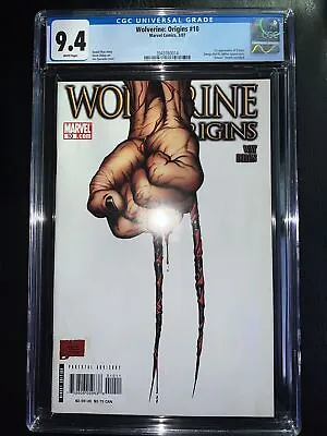 Buy Wolverine Origins 10 2007 Marvel CGC 9.4 1st App Of Daken Son Of Wolverine🗝️🔥 • 115.51£