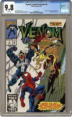 Buy Venom Lethal Protector #4D Direct Variant CGC 9.8 1993 2046385017 • 142.83£