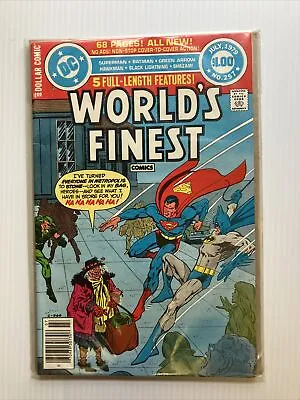 Buy World's Finest Comics 257  Superman/Batman  SHAZAM Black Adam  1979 FN/VF • 3.95£