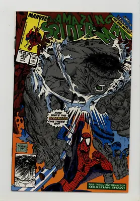 Buy Amazing Spider-Man 328 F Fine Classic McFarlane Hulk Cover 1990 • 14.97£