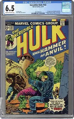 Buy Incredible Hulk #182 CGC 6.5 1974 4057580014 • 156.83£
