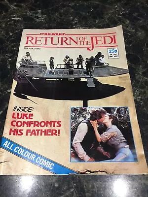 Buy Star Wars - Return Of The Jedi, Comic- No 6 Date 27/06/1983 - UK Marvel Comic • 4.50£