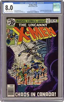 Buy Uncanny X-Men #120 CGC 8.0 1979 4111576016 1st App. Alpha Flight (cameo) • 231.86£