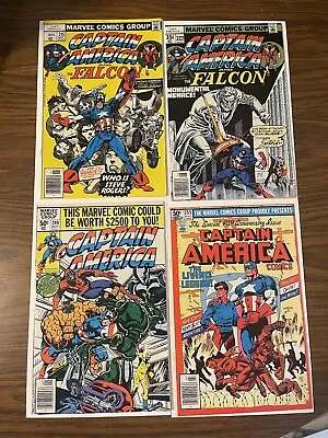 Buy 🔥Captain America Newsstand Lot🔥#215🔥222🔥249🔥255🔥HIGH GRADES!🔥Complete🔥 • 35.63£