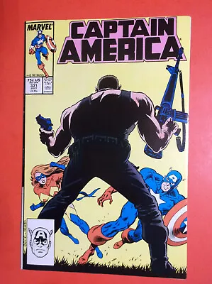 Buy Captain America # 331 - Vf 8.0 - 1987 Ms. Marvel & Shroud App - Mike Zeck Cover • 5.38£