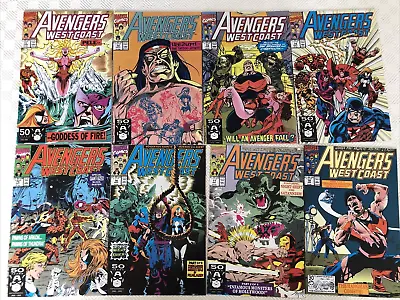 Buy Avengers West Coast / Marvel Comics / Issues 71,72,73,74,75,76,77,78 • 15£
