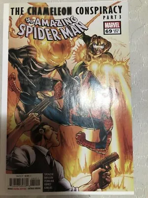 Buy Amazing Spider-man #69 - Nm - First Print Marvel 2021 Legacy 870 Cover A • 4.50£