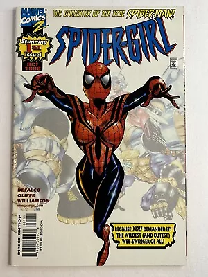 Buy Spider-Girl #1 | VF/NM | Kingpin, Mr Nobody | Peter Parker | Marvel 1998 • 7.91£