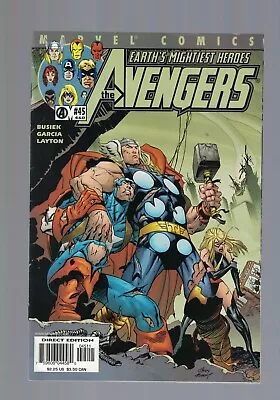 Buy Marvel Comic The Avengers Vol. 3 No.45 460 October 2001 $2.25 USA Direct Edition • 2.99£