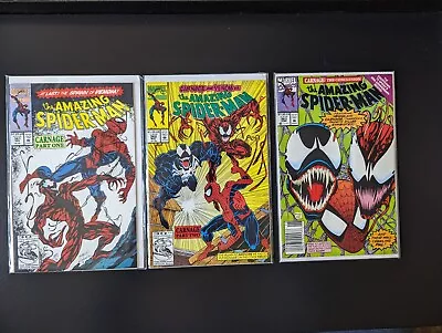 Buy Amazing Spider-Man #361, 362, 363 - 1st Carnage - Marvel Comics • 115£