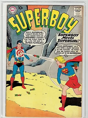 Buy Superboy #80 (1960) 1st Meeting With Supergirl Vgf 30% Off Spring Sale! • 56.72£