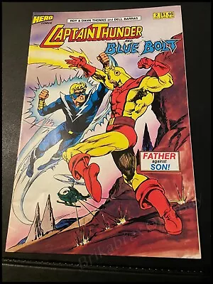 Buy Hero Comics: Captain Thunder & Blue Bolt - No. 2 (Oct 1987) Single Issue Comic • 3.49£