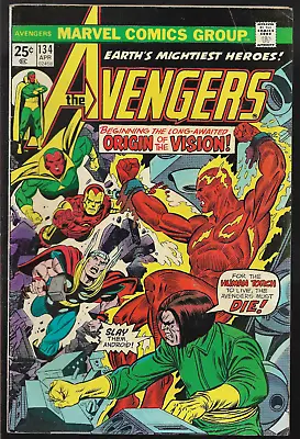 Buy AVENGERS (1963) #134 - Back Issue • 12.99£
