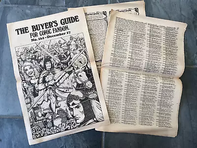 Buy 1976 BUYERS GUIDE FOR COMIC FANDOM #161 Vintage Con Info Dan Hoffman Cover Price • 14.40£