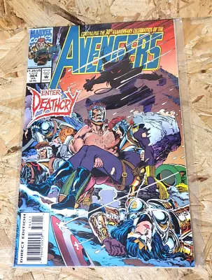 Buy Marvel Comics Avengers: Enter Deathcry Comic Book #364 (Jul. 1993) - NM • 8.99£