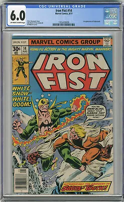 Buy 1977 Iron Fist 14 CGC 6.0 1st Sabretooth • 361.11£