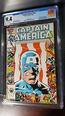 Buy 1986 Marvel Comics CAPTAIN AMERICA #323 CGC 9.4 John Walker Super-Patriot 1st Ap • 94.08£