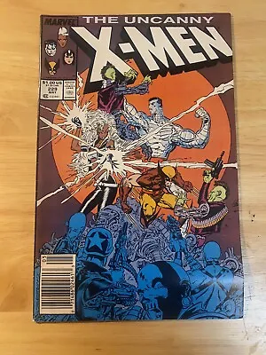 Buy Uncanny X-Men #229 Marvel 1988  1st Reavers & Gateway F/VF Or Up Mark Jewelers • 27.63£