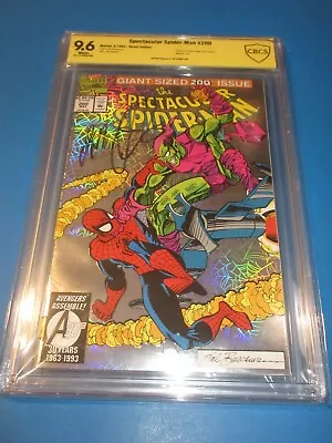 Buy Spectacular Spider-man #200 CBCS Signature Series 9.6 NM+ Beauty Wow Foil • 79.05£