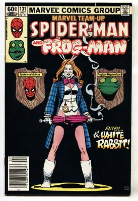Buy Marvel Team-up #131  1st White Rabbit Spider-Man NEWSSTAND • 49.69£