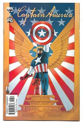 Buy Captain America #6 Marvel Knights FN/VFN (2002) Marvel Comics • 1.75£