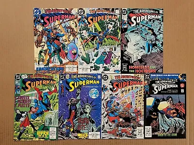 Buy Superman #460,461,462,464,465,466,467  Lot Of 7 DC 1989 VF/NM Avg • 15.80£