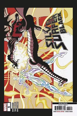 Buy SILVER SURFER BLACK #5 KNULL 2nd Print Variant Cover Marvel Comics NM New Unread • 15.95£