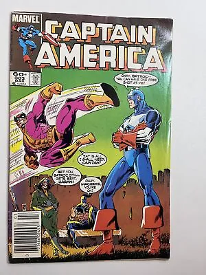 Buy Captain America #303 (1985) Origin Of Captain America's Shield In 9.6 Near Mint+ • 5.62£