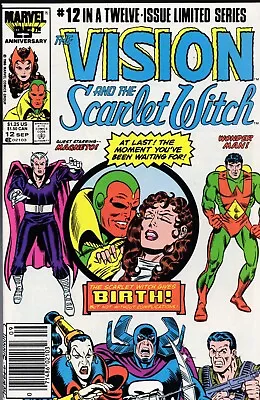 Buy Vision And Scarlet Witch #12 (Newsstand) Marvel WandaVision Billy & Tommy 1st Ap • 15.76£