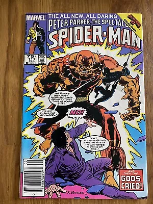 Buy Peter Parker The Spectacular Spider-Man #111 - 1986 - Marvel Comics • 4.35£